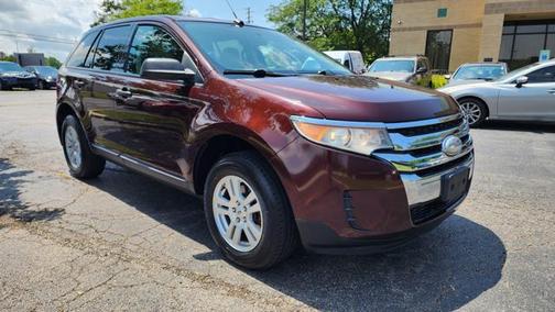 Maroon 2012 Ford Edge SE