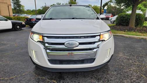 White Platinum Tri-Coat Metallic 2013 Ford Edge Limited