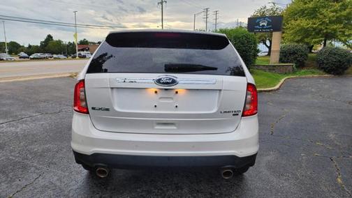 White Platinum Tri-Coat Metallic 2013 Ford Edge Limited