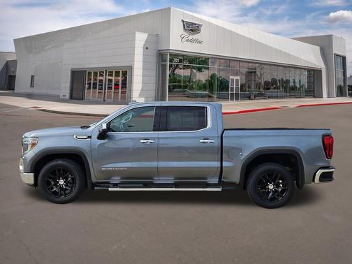 Satin Steel Metallic 2021 GMC Sierra 1500 SLT