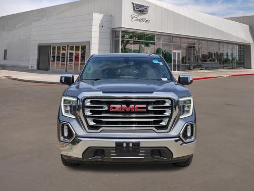 Satin Steel Metallic 2021 GMC Sierra 1500 SLT