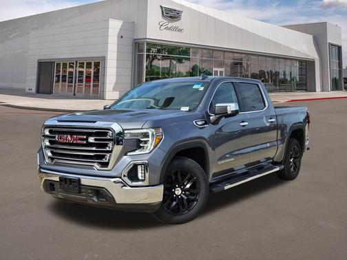 Satin Steel Metallic 2021 GMC Sierra 1500 SLT