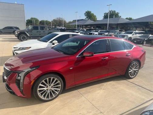 Radiant Red Tintcoat 2025 Cadillac CT5 Premium Luxury