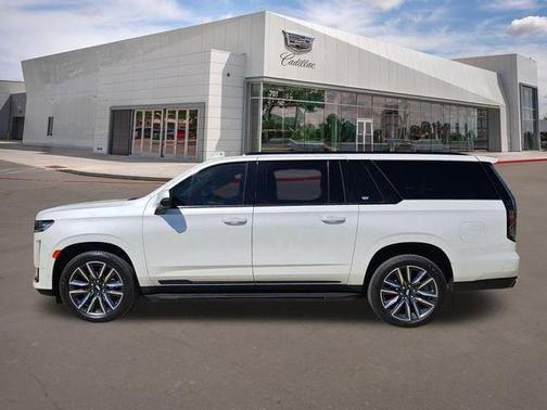 Crystal White Tricoat 2023 Cadillac Escalade ESV Sport