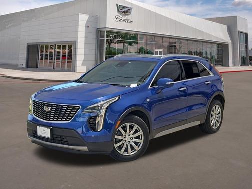 Wave Metallic 2023 Cadillac XT4 Premium Luxury