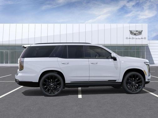 Vibrant White Tricoat 2026 Cadillac Escalade Sport Platinum