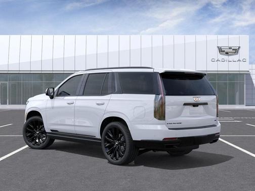 Vibrant White Tricoat 2026 Cadillac Escalade Sport Platinum