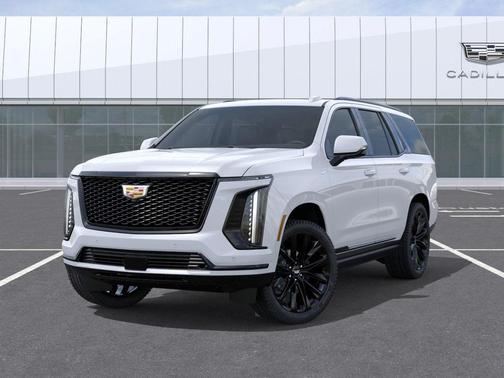 Vibrant White Tricoat 2026 Cadillac Escalade Sport Platinum