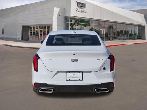 Summit White 2026 Cadillac CT4 Premium Luxury RWD