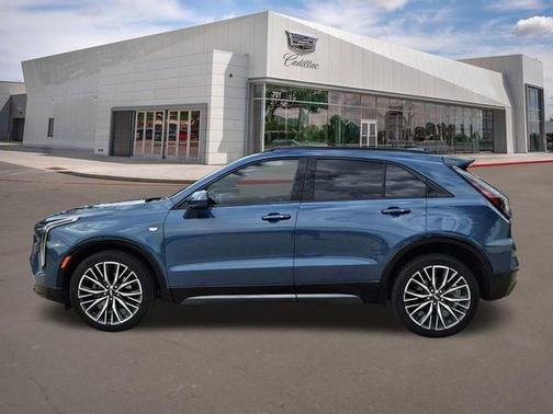 Deep Sea Metallic 2024 Cadillac XT4 Sport