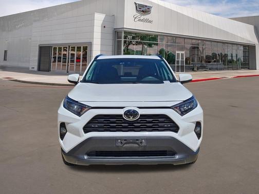 Super White 2019 Toyota RAV4 XLE Premium