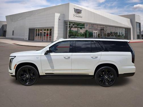 Crystal White Tricoat 2025 Cadillac Escalade Sport Platinum
