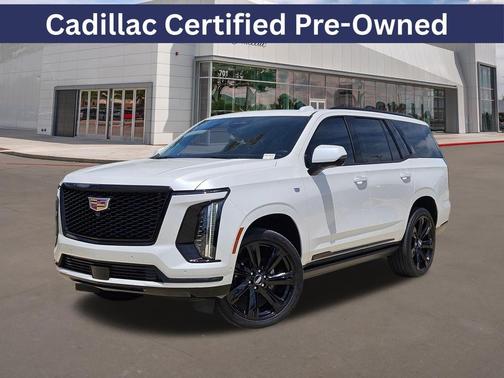 Crystal White Tricoat 2025 Cadillac Escalade Sport Platinum