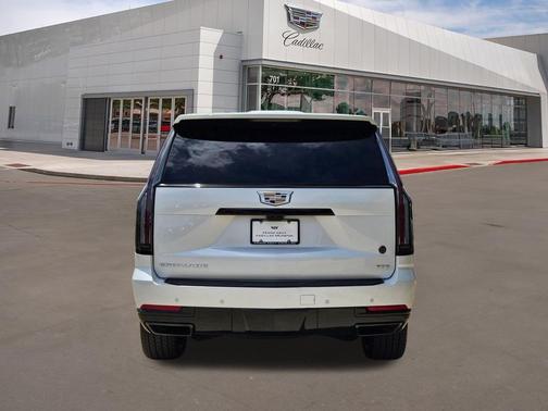 Crystal White Tricoat 2025 Cadillac Escalade Sport Platinum
