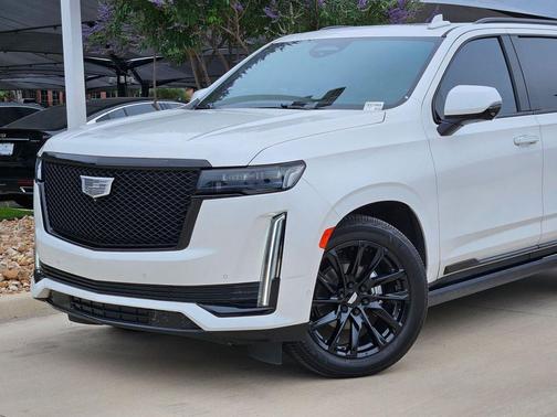 Crystal White Tricoat 2022 Cadillac Escalade Sport