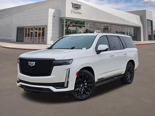 Crystal White Tricoat 2022 Cadillac Escalade Sport