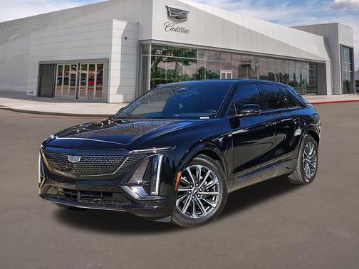 Stellar Black Metallic 2025 Cadillac LYRIQ Sport