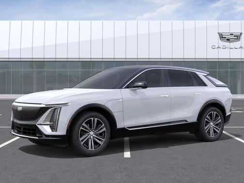 Vibrant White Tricoat 2026 Cadillac LYRIQ Luxury