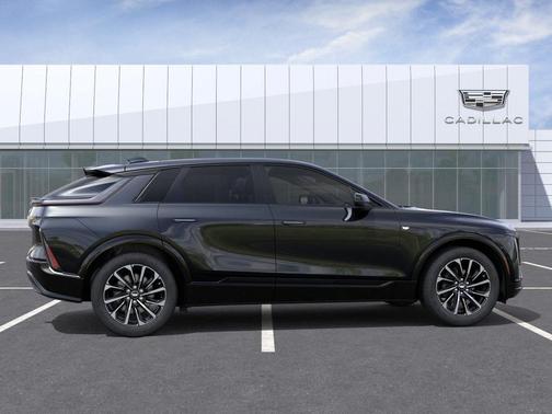 Stellar Black Metallic 2025 Cadillac LYRIQ Sport