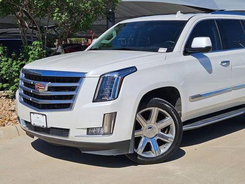 Crystal White Tricoat 2016 Cadillac Escalade Luxury