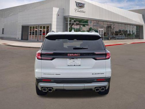 Summit White 2024 GMC Acadia AWD Elevation
