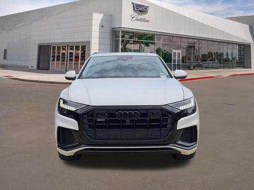 Glacier White Metallic 2021 Audi Q8 55 Premium Plus