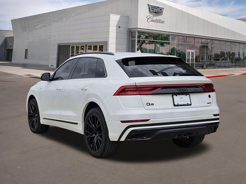 Glacier White Metallic 2021 Audi Q8 55 Premium Plus