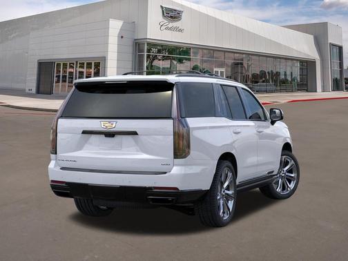 Vibrant White Tricoat 2026 Cadillac Escalade Sport
