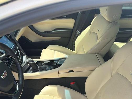 Crystal White Tricoat 2017 Cadillac CTS 3.6L Luxury
