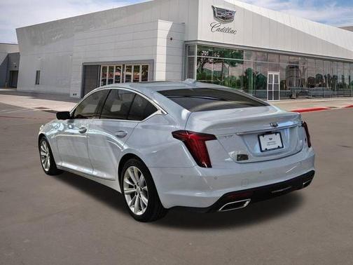 Vibrant White Tricoat 2026 Cadillac CT5 Premium Luxury