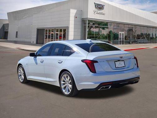 Vibrant White Tricoat 2026 Cadillac CT5 Premium Luxury