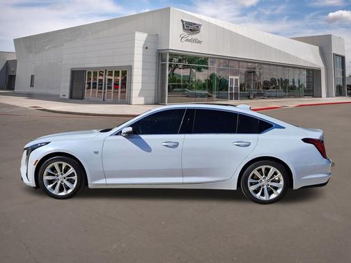 Vibrant White Tricoat 2026 Cadillac CT5 Premium Luxury