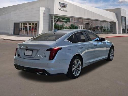 Vibrant White Tricoat 2026 Cadillac CT5 Premium Luxury