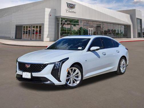 Vibrant White Tricoat 2026 Cadillac CT5 Premium Luxury