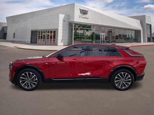 Radiant Red Tintcoat 2024 Cadillac LYRIQ Sport