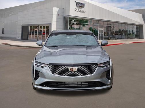 Argent Silver Metallic 2026 Cadillac CT4 Premium Luxury RWD