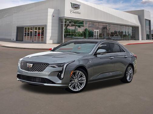 Argent Silver Metallic 2026 Cadillac CT4 Premium Luxury RWD