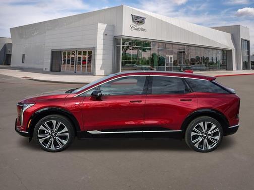 Radiant Red Tintcoat 2026 Cadillac OPTIQ Premium Luxury