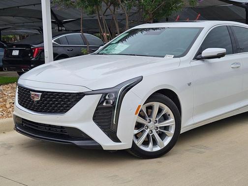 Summit White 2025 Cadillac CT5 Premium Luxury