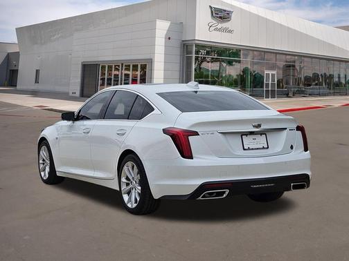 Summit White 2025 Cadillac CT5 Premium Luxury