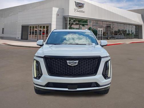 Crystal White Tricoat 2025 Cadillac Escalade Sport Platinum
