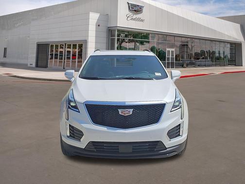 Crystal White Tricoat 2026 Cadillac XT5 Sport