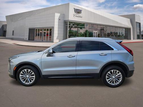 Argent Silver Metallic 2024 Cadillac XT4 Premium Luxury