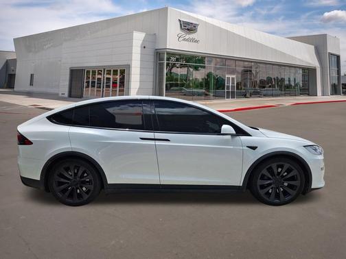 Pearl White Multi-Coat 2022 Tesla Model X Dual Motor All-Wheel Drive