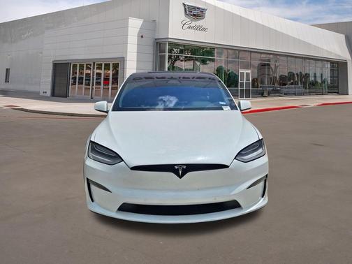 Pearl White Multi-Coat 2022 Tesla Model X Dual Motor All-Wheel Drive