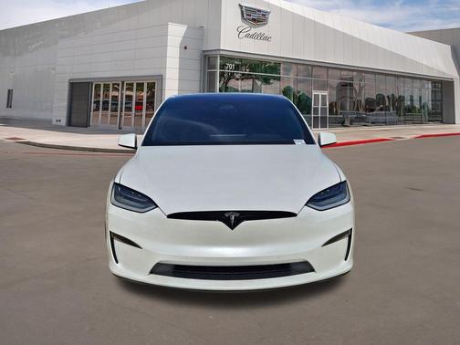 Pearl White Multi-Coat 2022 Tesla Model X Dual Motor All-Wheel Drive