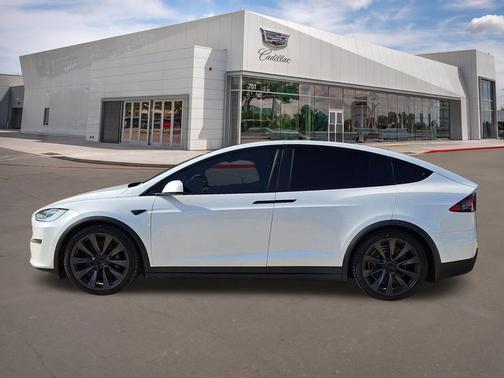Pearl White Multi-Coat 2022 Tesla Model X Dual Motor All-Wheel Drive