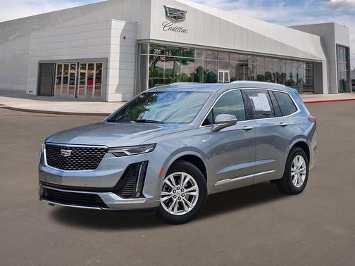 Argent Silver Metallic 2024 Cadillac XT6 Luxury FWD