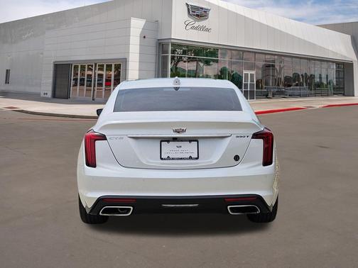 Crystal White Tricoat 2025 Cadillac CT5 Premium Luxury