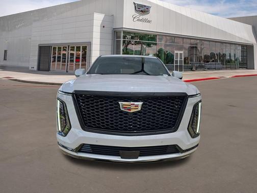 Vibrant White Tricoat 2026 Cadillac Escalade Sport